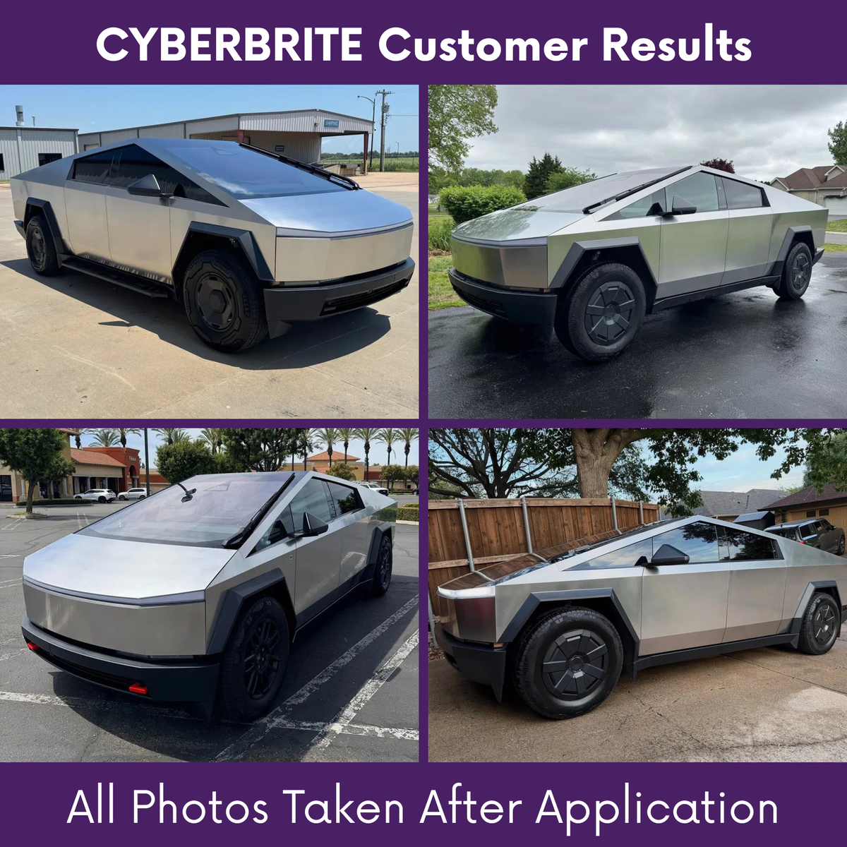 CYBERBRITE De-Stain Solution for Tesla Cybertruck Exoskeleton