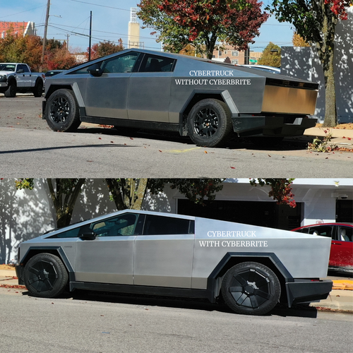 CYBERBRITE De-Stain Solution for Tesla Cybertruck Exoskeleton