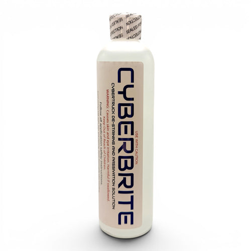 CYBERBRITE De-Stain Solution for Tesla Cybertruck Exoskeleton