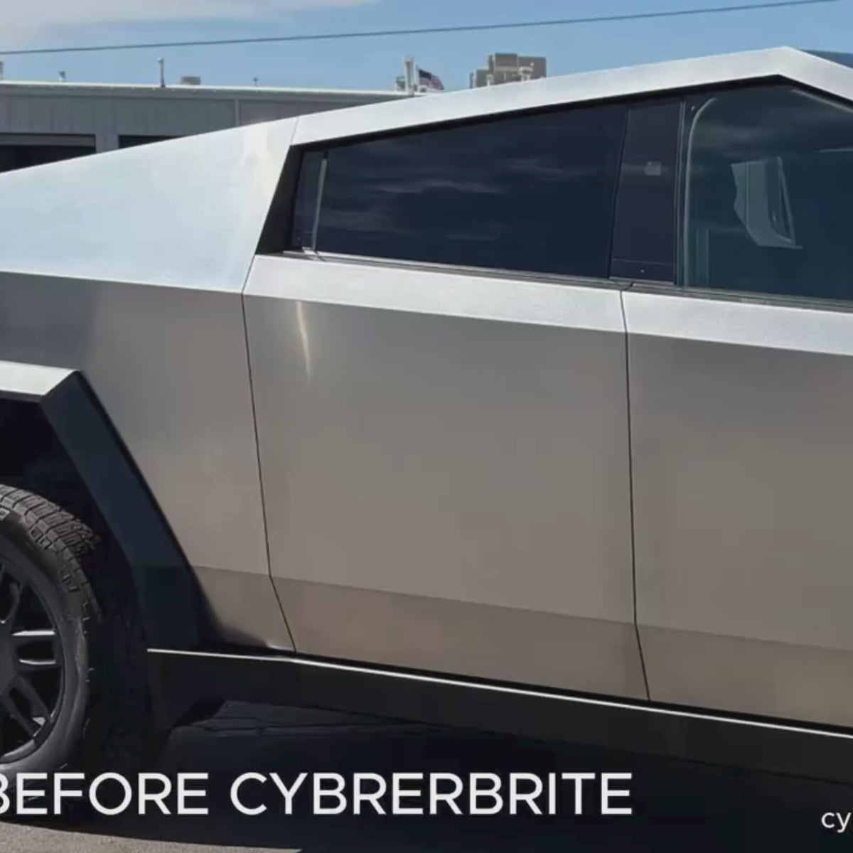 CYBERBRITE De-Stain Solution for Tesla Cybertruck Exoskeleton