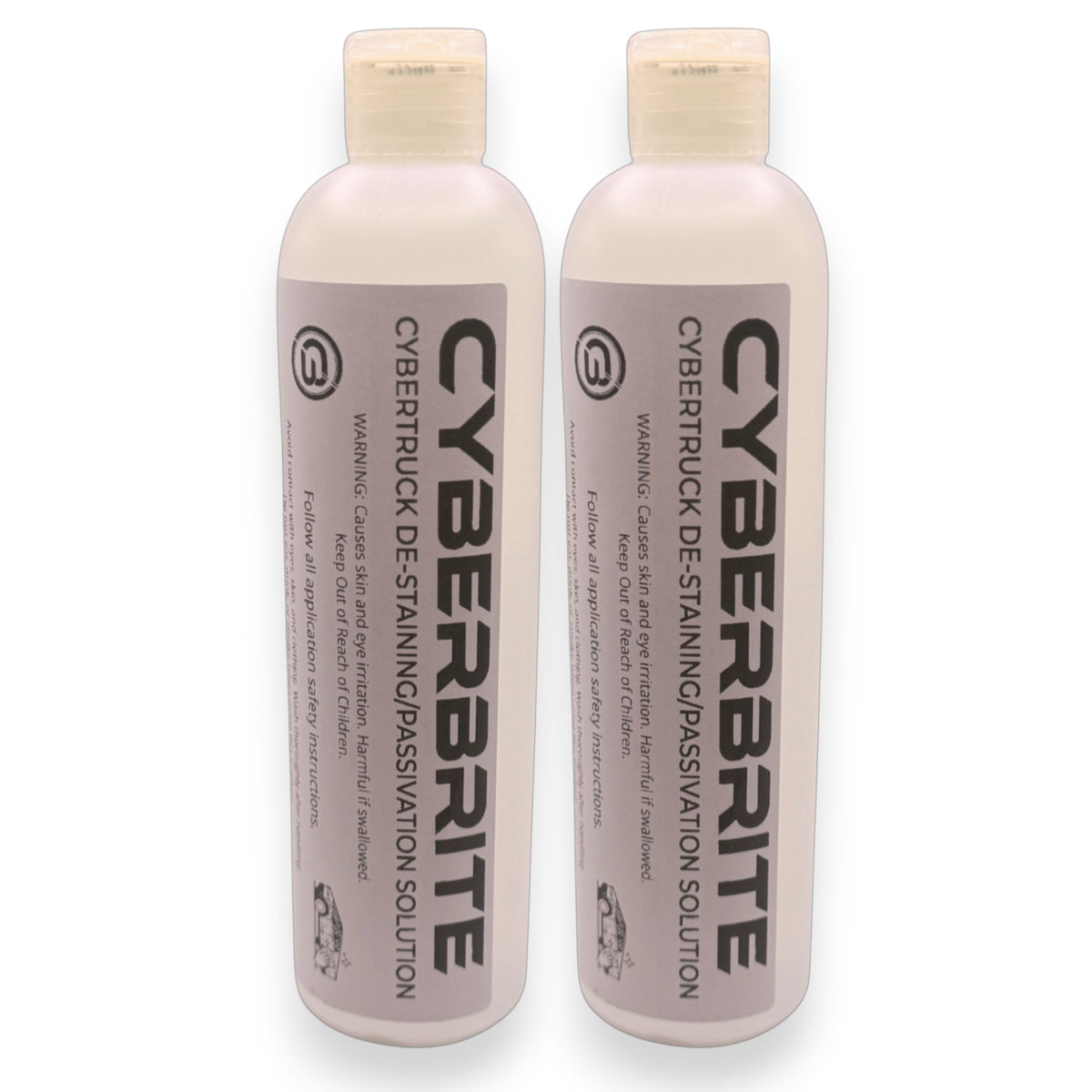 CYBERBRITE (First-Time Application)  De-Stain Solution Kit for Tesla Cybertruck Exoskeleton